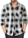Coofandy Men’s Flannel Plaid Shirt