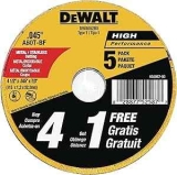 DeWalt 4.5″ Cutting Wheel 5-Pack