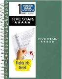 Five Star 1-Subject Spiral Notebook