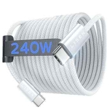 240W 6.6-Foot USB-C to USB-C Cable