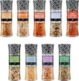 Seos 9-Count Spice Set w/ Built-In Grinders