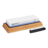 Amazon Basics Dual Sided Knife Sharpening Whetstone