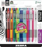 Zebra Z-Grip Ballpoint Pen 18-Pack