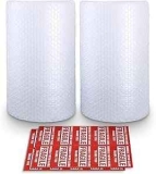 Bubble Cushioning Nylon Wrap Rolls 2-Pack