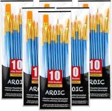 Acrylic Paint Brush Set 10-Pack