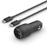 Belkin 37W Dual Port Fast Car Charger