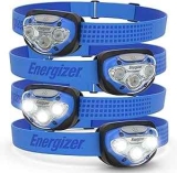 Energizer Pro LED Headlamp 4-Pack w/ 12 batteries