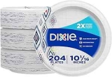 Dixie Large Paper Plates 204-Pack