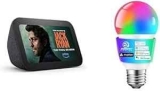 Echo Show 5 (3rd-Gen) and Energetic Smart Color Bulb