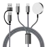 4-Foot 3-in-2 USB-C Charger Cable