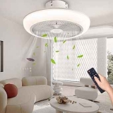 18″ Smart Bladeless Ceiling Fan