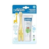 Dr. Brown’s Infant-to-Toddler Training Toothbrush w/ Toothpaste