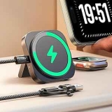 Lisen 15W Magnetic Wireless Charging Station