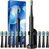 TEETHEORY Sonic Electric Toothbrush w/10 Brush Heads $9.89