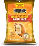 10 Pairs HotHands Hand Warmer Value Pack $6.97