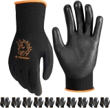10-Pk Ticonn All Purpose 3D Stretch Fit Work Gloves $12.00