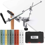 Moviron Ruixin Pro Professional Knife Sharpener w/10 Whetstones $39.79