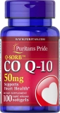 100-Count Puritans Pride Q-Sorb CoQ10 50mg Heart Wellness Rapid $4.07