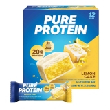12-Count Pure Protein Bars High Protein, Lemon Cake 1.76 Oz $11.77