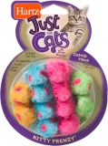 12-Pack HARTZ Just For Cats Kitty Frenzy Catnip Mice Toys $8.51