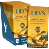 12 Pack Lilys Sweets Creamy Milk Chocolate Bar 3 Oz $26.99