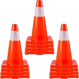 12-Pack VEVOR 18-inch Traffic Cones $52.29