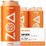 12-Pack ZOA Zero Sugar Energy Drinks Wild Orange 16-Oz $20.35