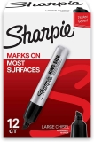 12CT Sharpie King Size Permanent Markers Chisel Tip $12.47
