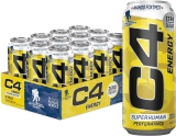 12Pk Cellucor C4 Energy Carbonated Zero Sugar Energy Drink 16oz $16.45