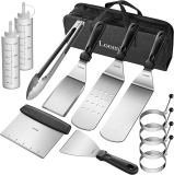 13-Piece Loomla Flat Top Griddle Accessories $15.40