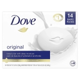 14PK Dove Beauty Bar Gentle Skin Cleanser Moisturizing 3.75oz $9.83