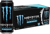 15-Pack Monster Energy Lo-Carb Energy Drink, 16 Ounce $17.48