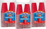 150-Count Hefty Party On Disposable Plastic Cups 18oz $13.32