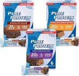 18-Pack Pure Protein Bars High Protein Variety Pack 1.76-Oz $15.80