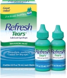 2-Count Refresh Tears Lubricant Eye Drops $10.44