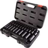 Arcan Professional Tools 3/8 & 1/2 In. Drive Impact Socket Set $20.37