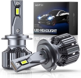 2-Pack AGPTEK H7 LED Headlight Bulbs 70W 12000Lumens $13.04