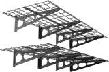 2-Pack Fleximounts 2x6ft Garage Shelving with Hooks $159.99