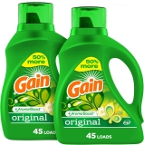 2-Pack Gain Laundry Detergent Liquid Soap Plus Aroma Boost 65-Oz $10.94
