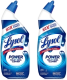 2-Pack Lysol Power Toilet Bowl Cleaner Gel for Cleaning 24oz $3.27