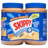 2-Pack SKIPPY Super Chunky Peanut Butter 40oz $8.17