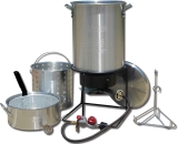 King Kooker Propane Outdoor Fry Boil Package w/2 Pots $96.80