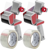 2-Pack Mr. Pen Packing Tape Dispenser Gun w/2 Rolls Tape $11.99