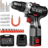 16V Power Drill Driver Kit w/2.0Ah Battery and Charger $35.99