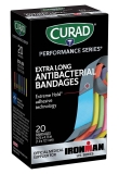 20 Curad Performance Series Ironman Extra Long Antibacterial Bandage $2.97