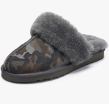 Men’s Australian Shearling Fuzzy Slippers $9.66