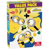 22-Count Minions Fruit Flavored Snacks Treat Pouches $3.58