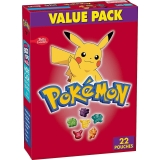 22-Ct Pokemon Fruit Flavored Snacks Treat Pouches $3.73