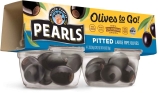 24-Count Pearls Olives To Go Large Ripe Pitted Black Olives 4.8oz $4.71