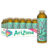 24-Pack AriZona Green Tea with Ginseng and Honey, 20 Fl Oz $19.98